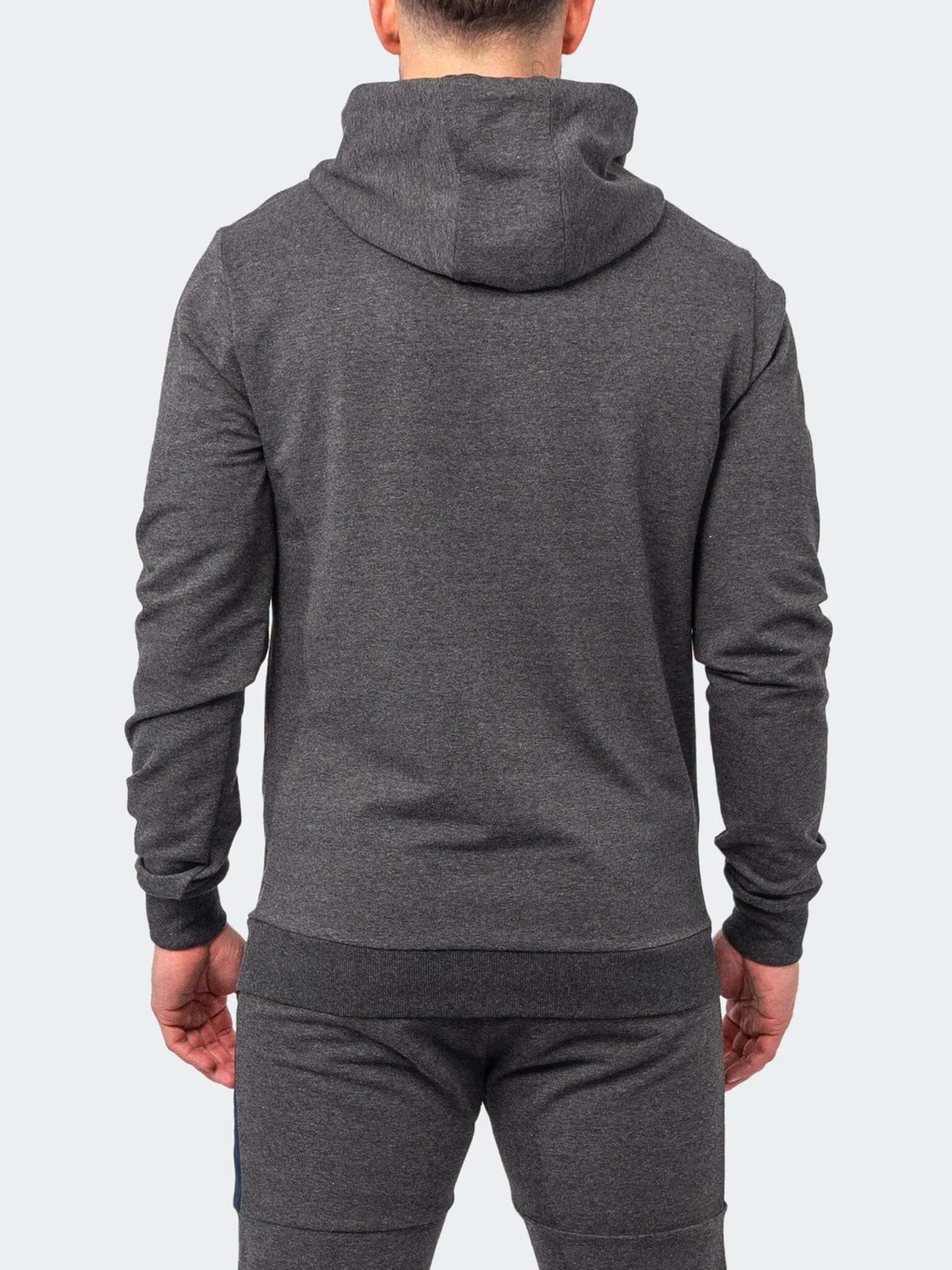 Hoodie carré gris