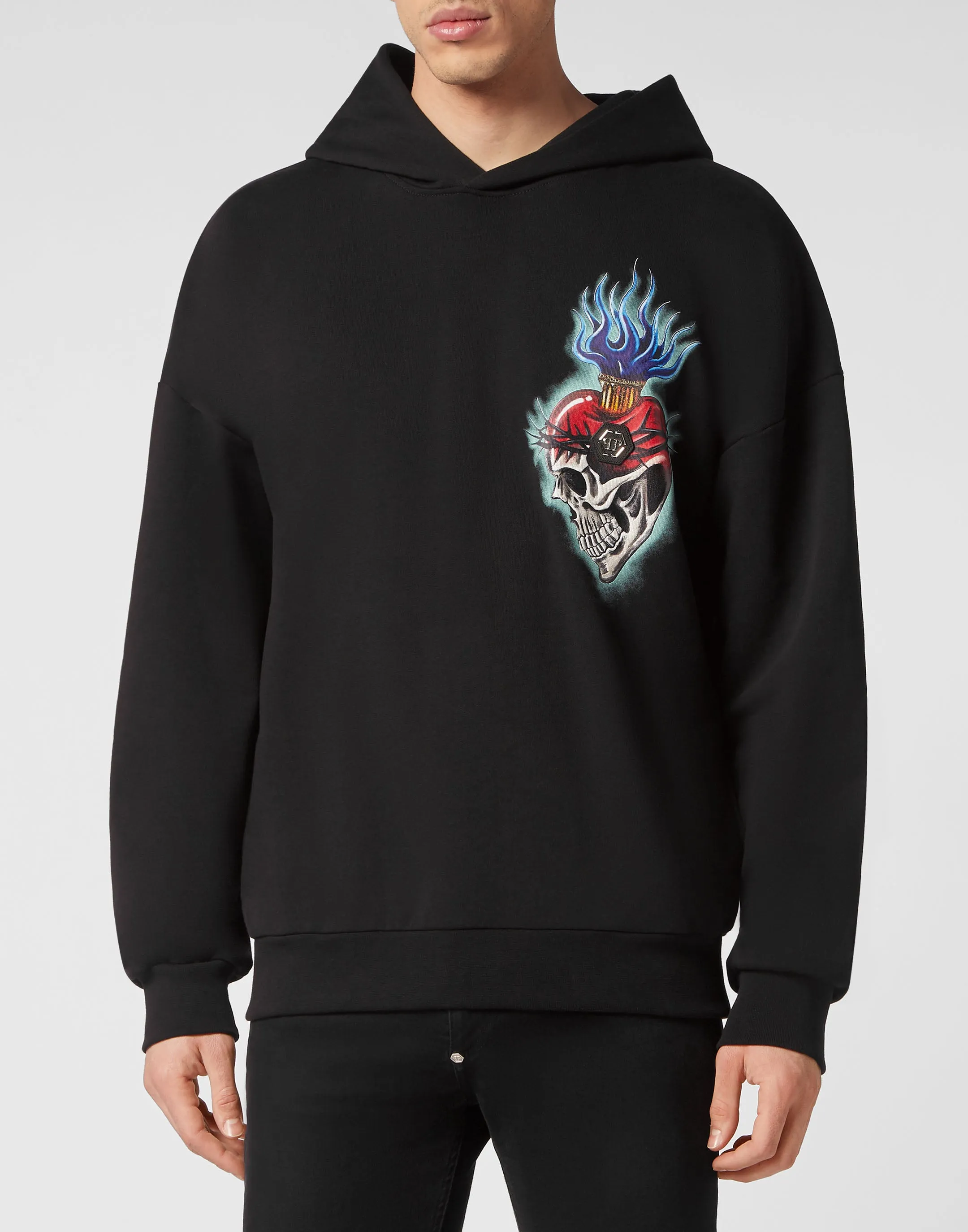 Hoodie Sweat-shirt Amour Tatouage