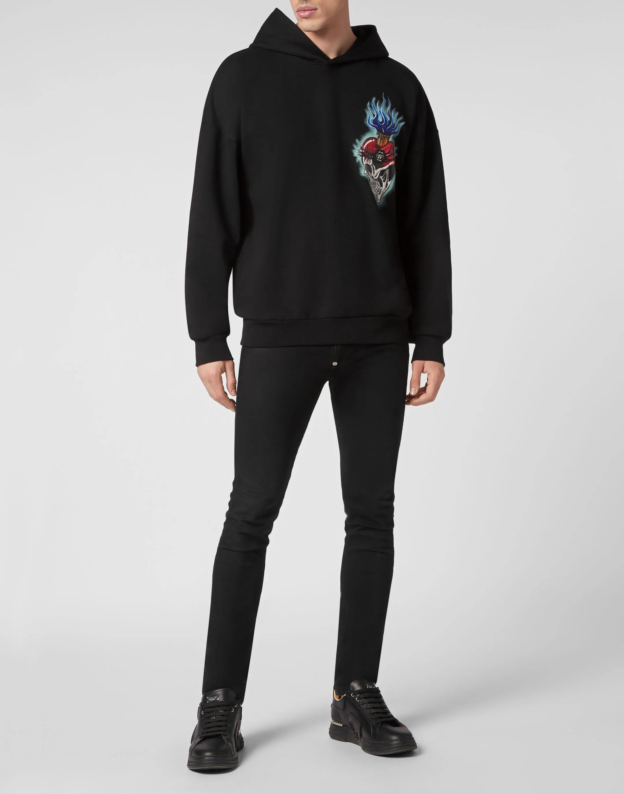 Hoodie Sweat-shirt Amour Tatouage