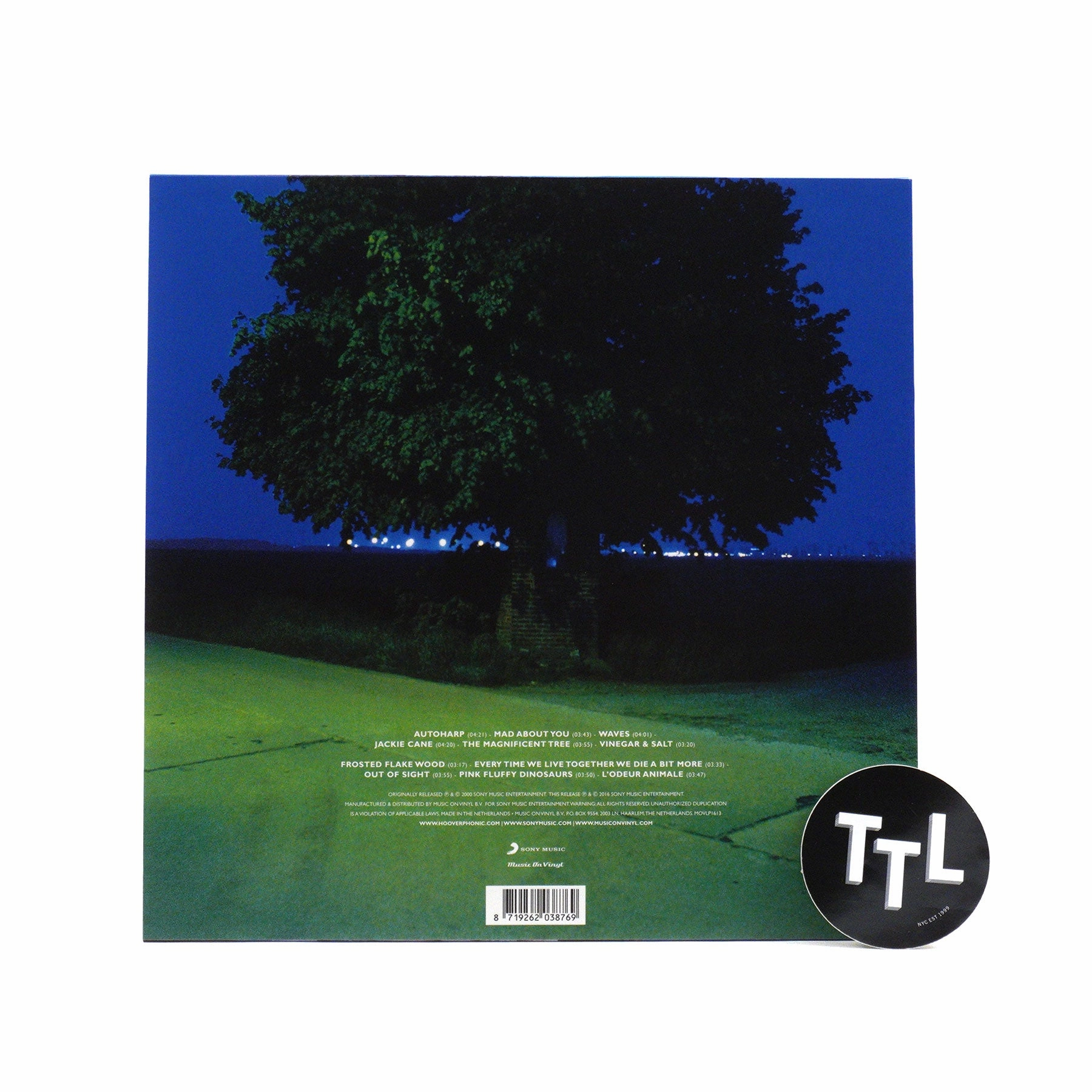 Hooverphonic: The Magnificent Tree (180g, Blue Colored Vinyl) Vinyl LP