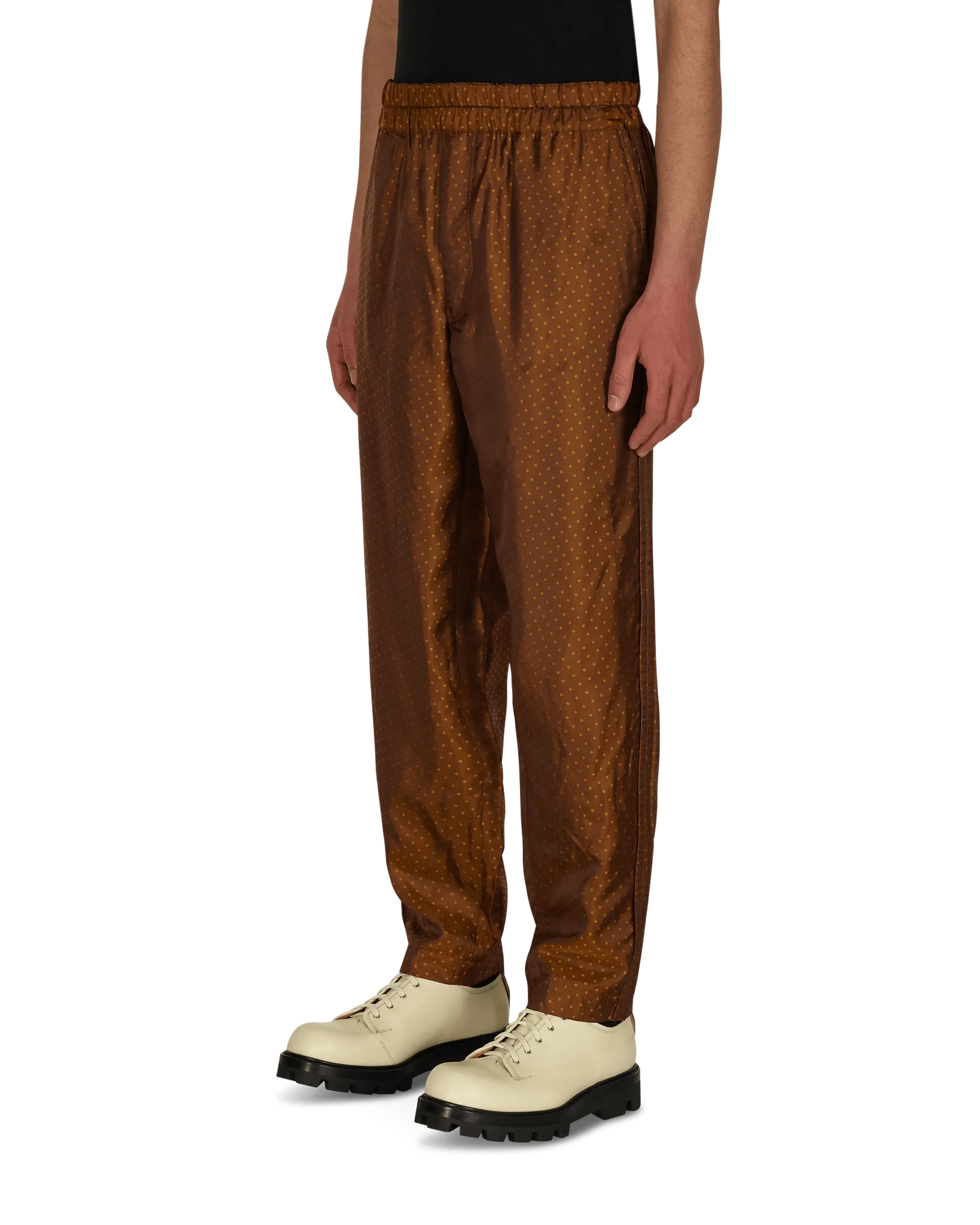Dot Trousers Beige Knitwear Inspiring Longer