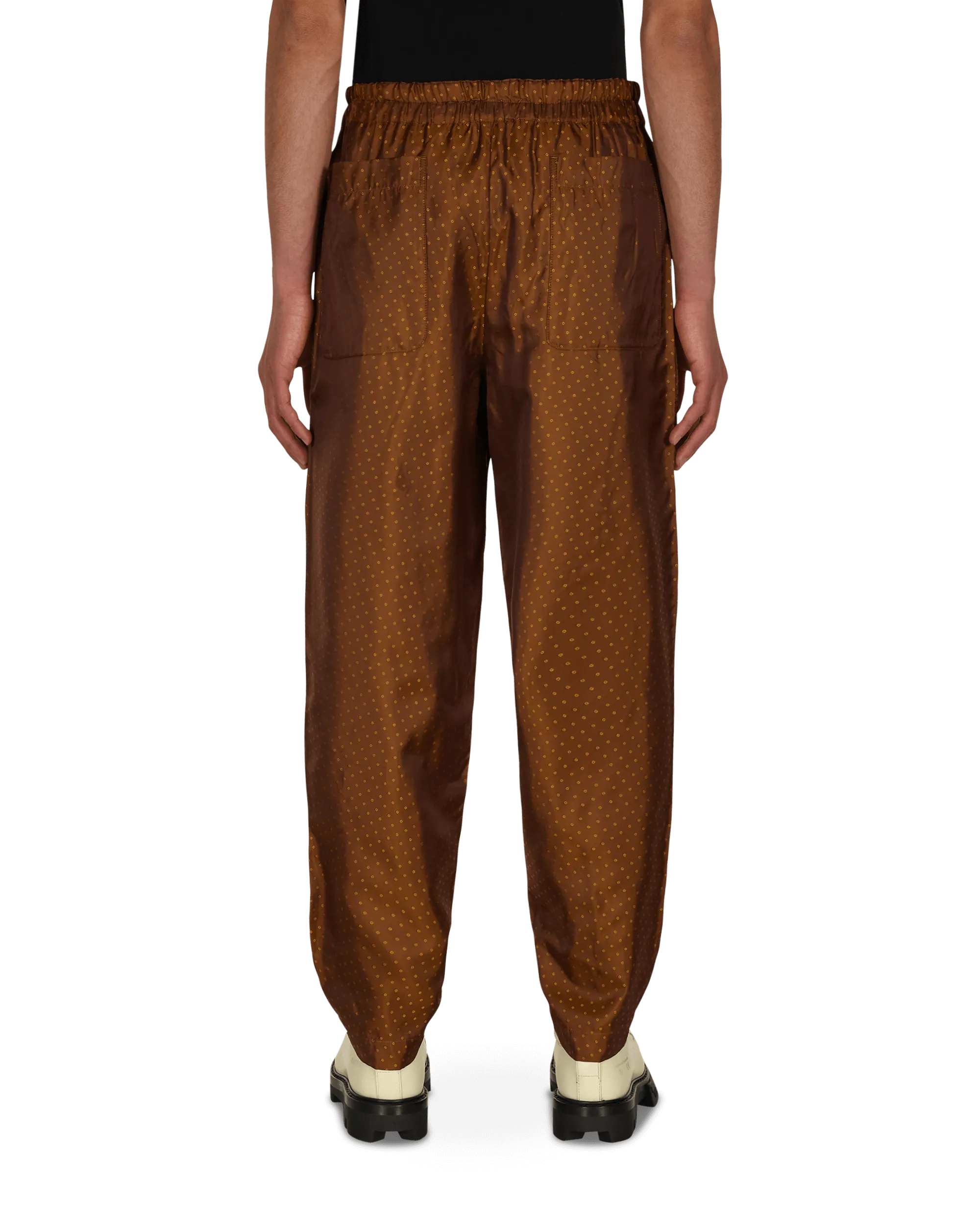 Dot Trousers Beige Comfortable Tumble Dryable Comfortable Endorsed