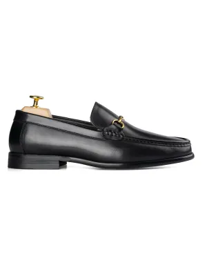 Horsebit Moccasin Loafer - Solid Black All Eyes on You