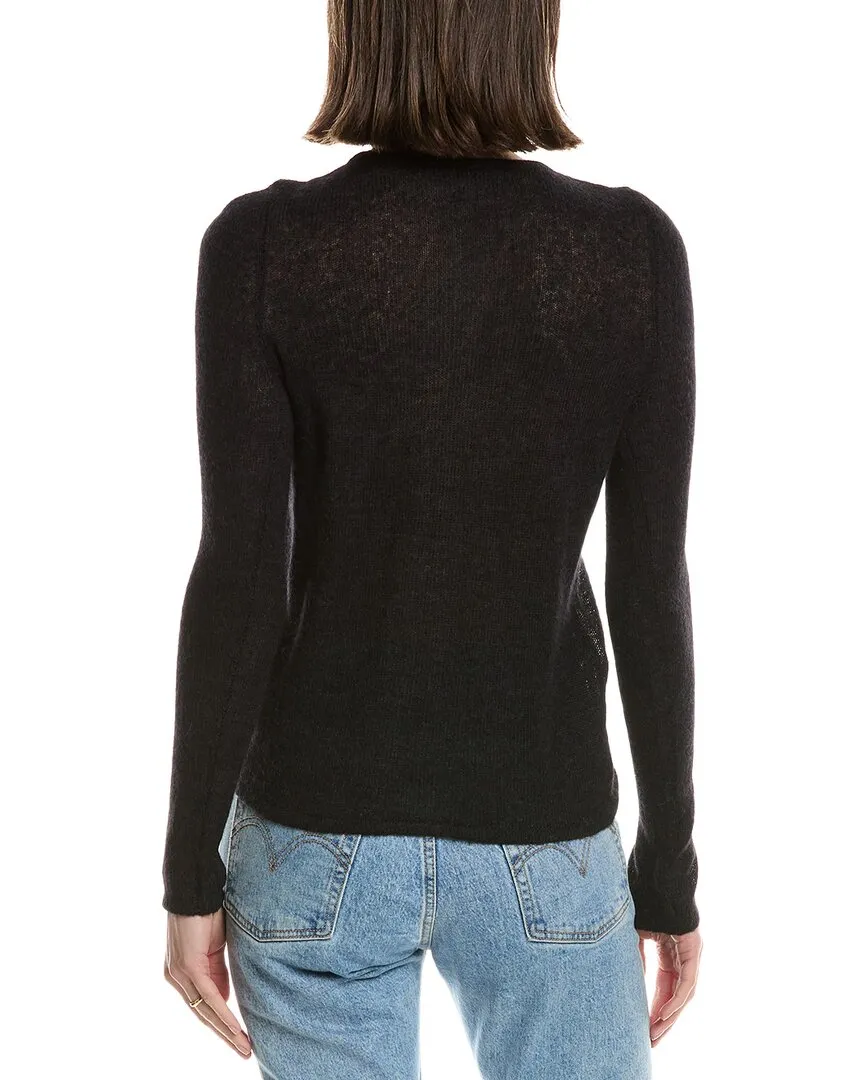 Pull en alpaga et laine ruché HUDSON Jeans