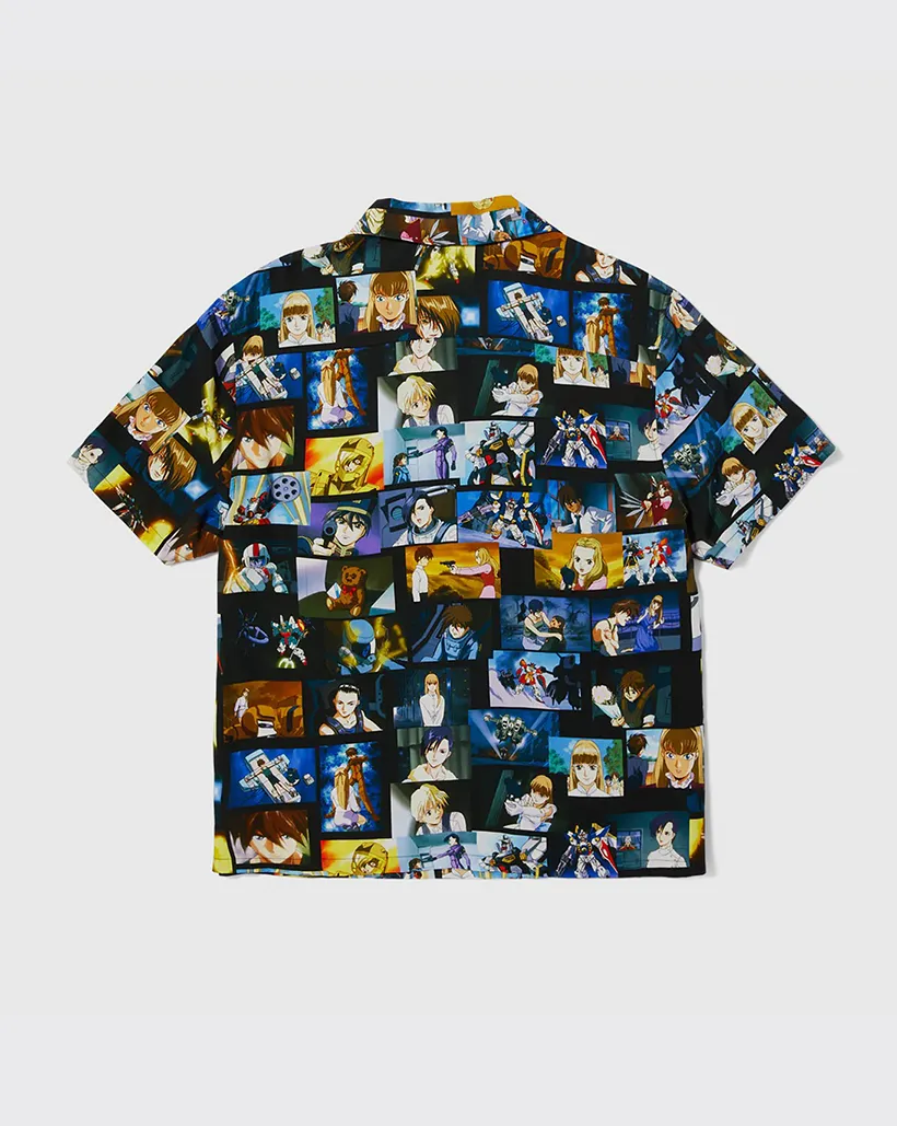 Huf Screenshots S/S Resort Shirt Collared Look Arm Opening - less