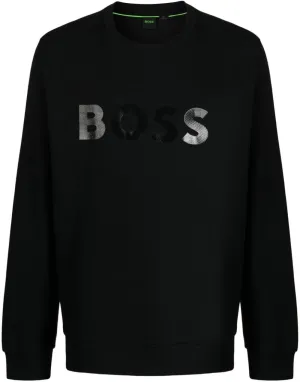 Hugo Boss Hommes Salbo Miroir Ncsa 001 Pull en Coton Élastique