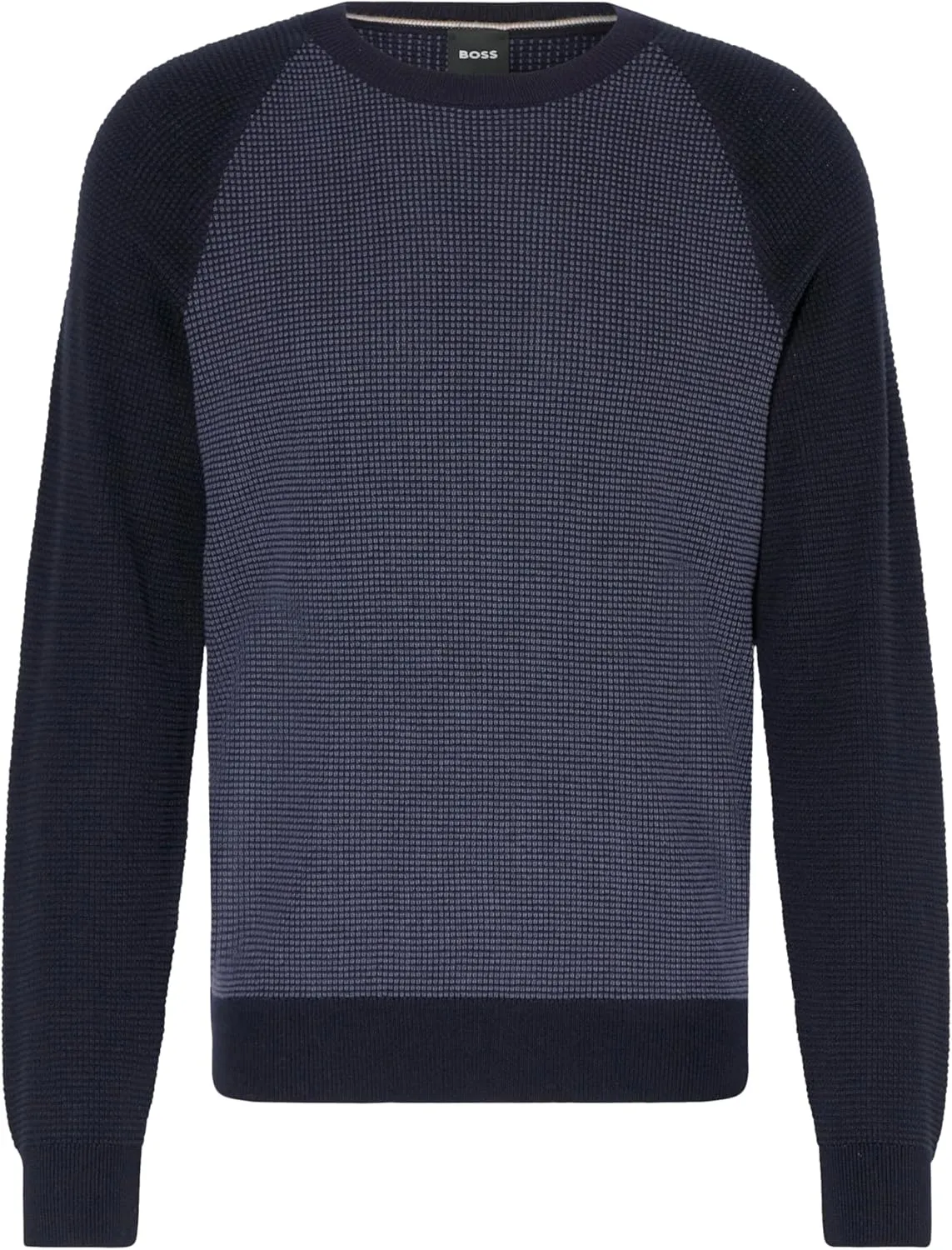 Pull en laine à col rond Hugo Boss pour homme, Marine