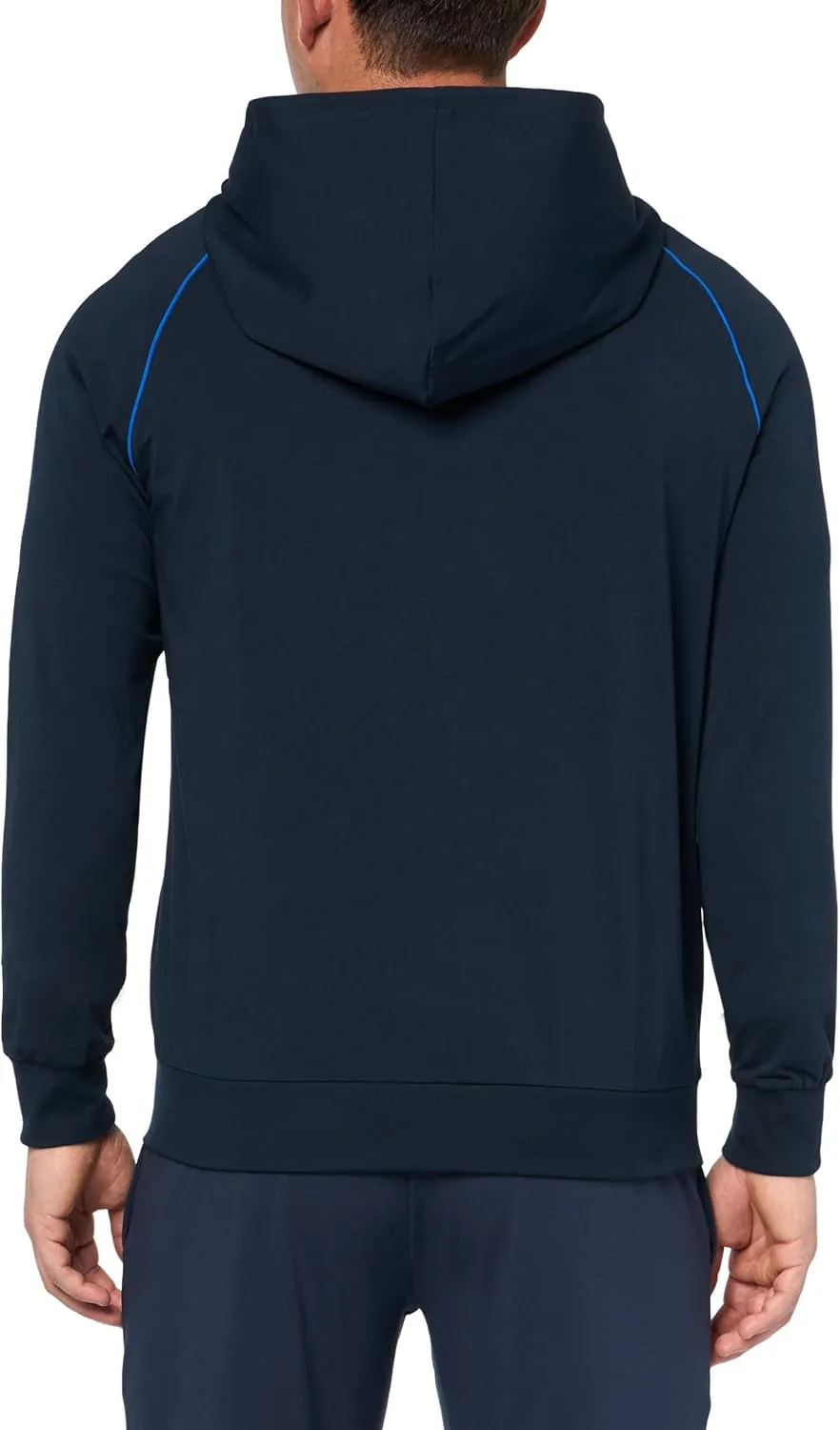 Veste Hugo Boss Homme à fermeture éclair Mix & Match, Bleu Cadet Spatial