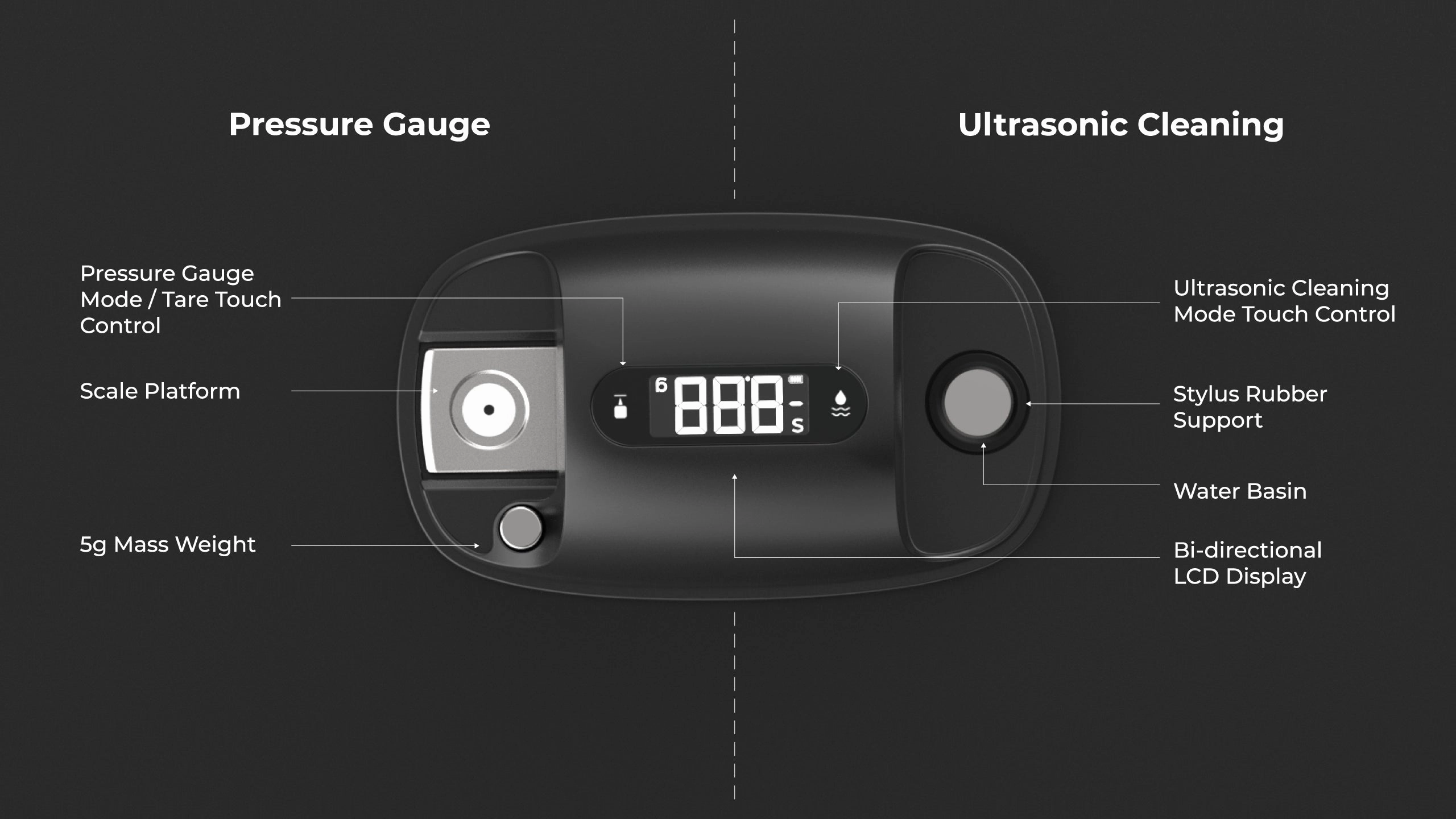 HumminGuru: S-DUO Pro Ultrasonic Stylus Cleaner   Cartridge Pressure Gauge