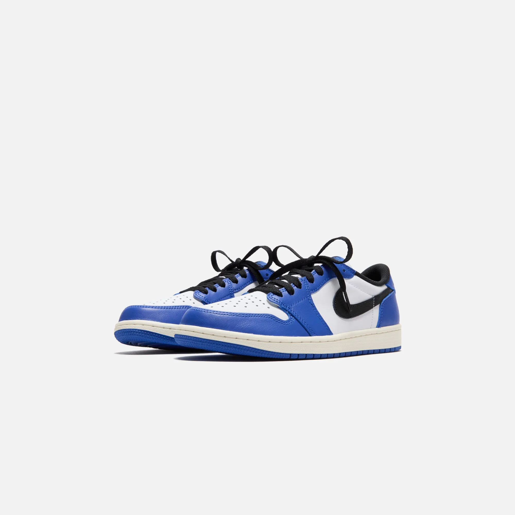 Jordan Air Jordan 1 Low Og - White / Black / Game Royal / Sail Affordable