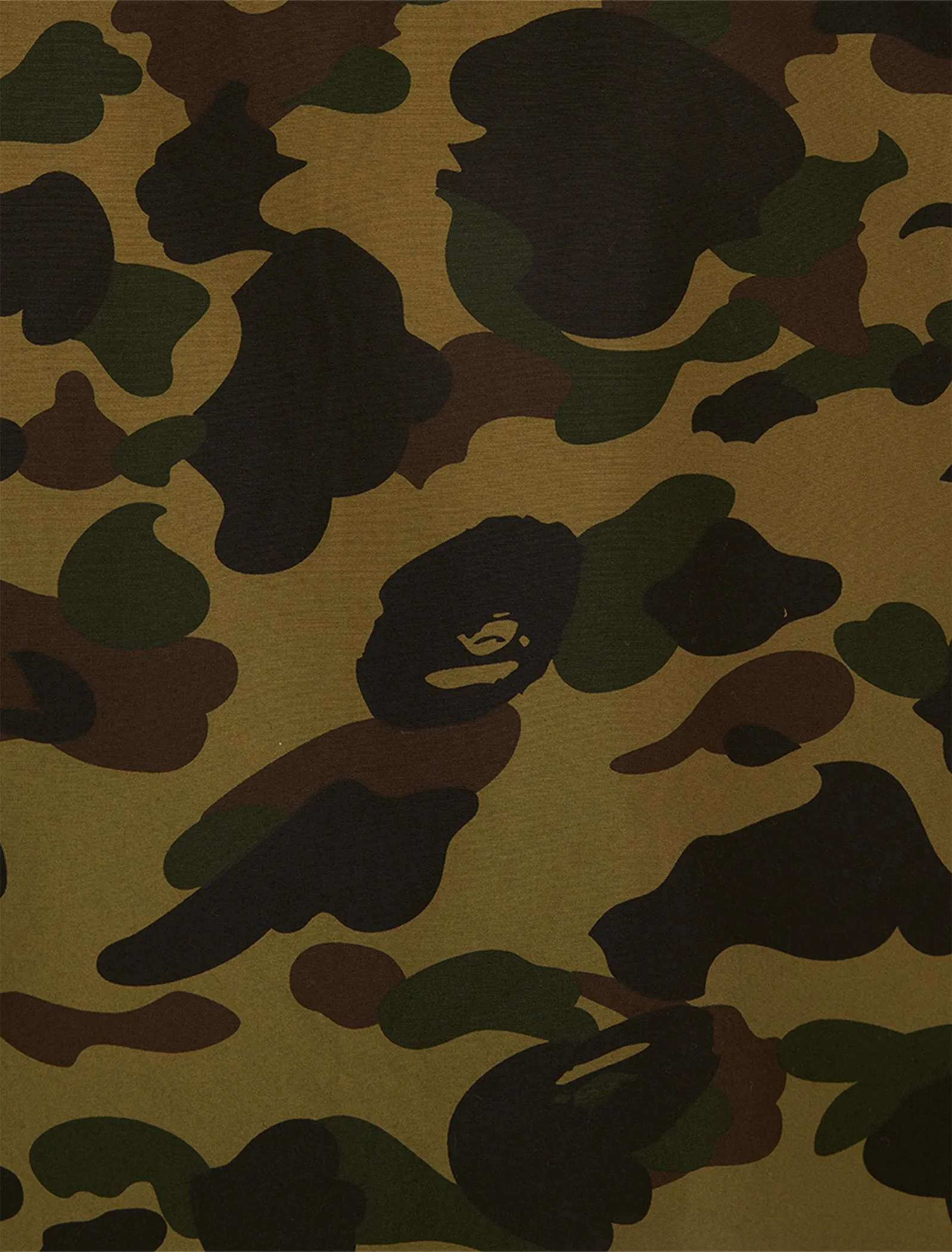 Snap Finish Airflow Design Camo Baseball Shirt