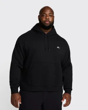 Nike Sb Essential Logo Fleece Hoodie - Black Macrame