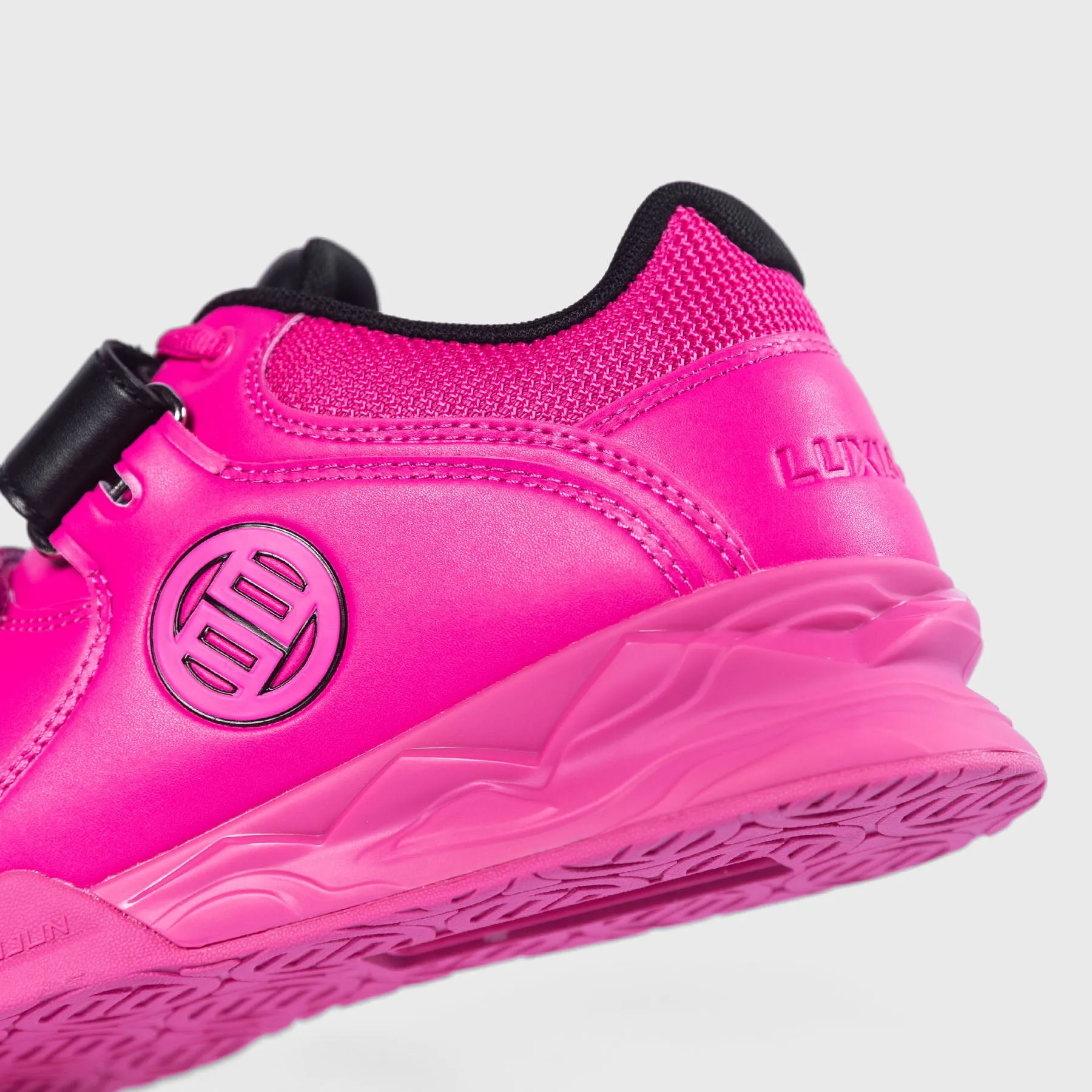 Lu Xiaojun - Weightlifting Shoes - Pink Breathable Layer Section