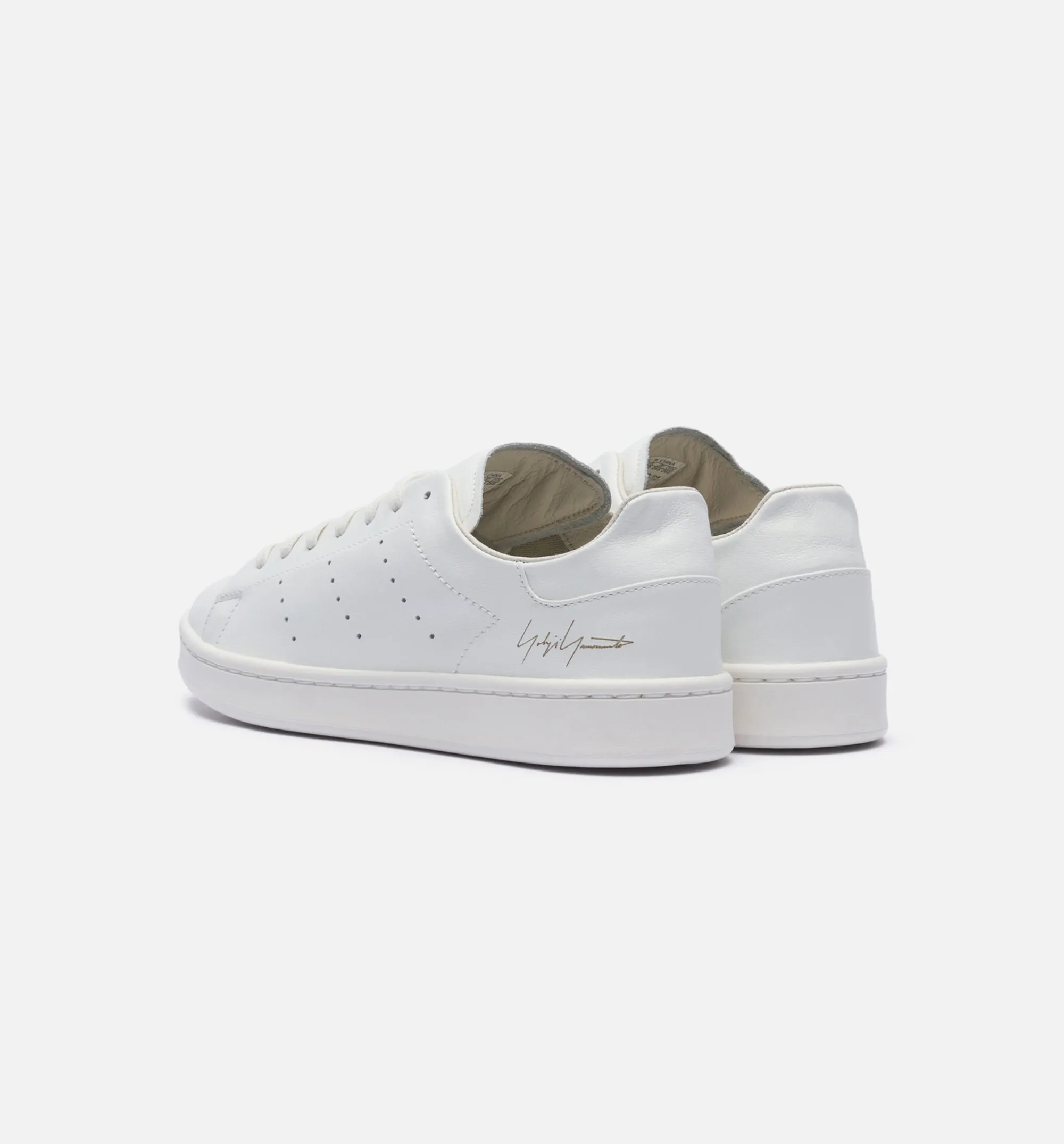 Y3 Stan Smith Mens Lifestyle Shoe - Core White/Core White/Talc Comfortable Bootie Slippers Mesh Technology
