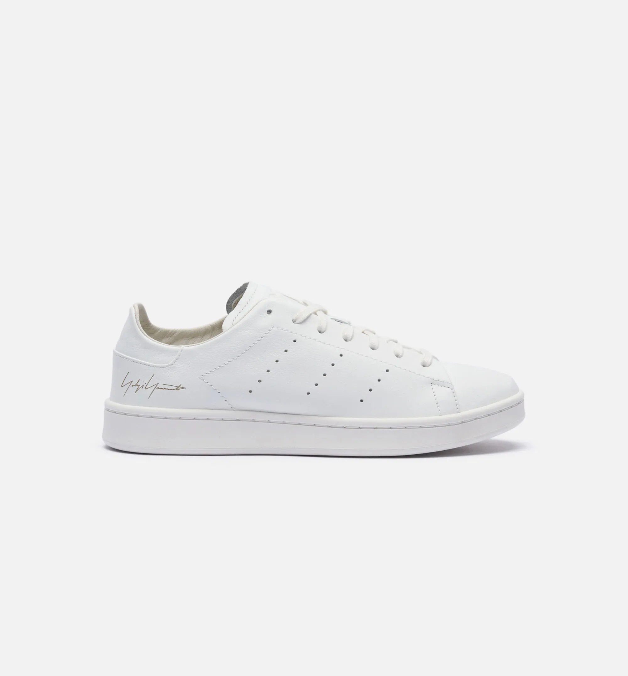 Y3 Stan Smith Mens Lifestyle Shoe - Core White/Core White/Talc Futuristic Art Open Structure