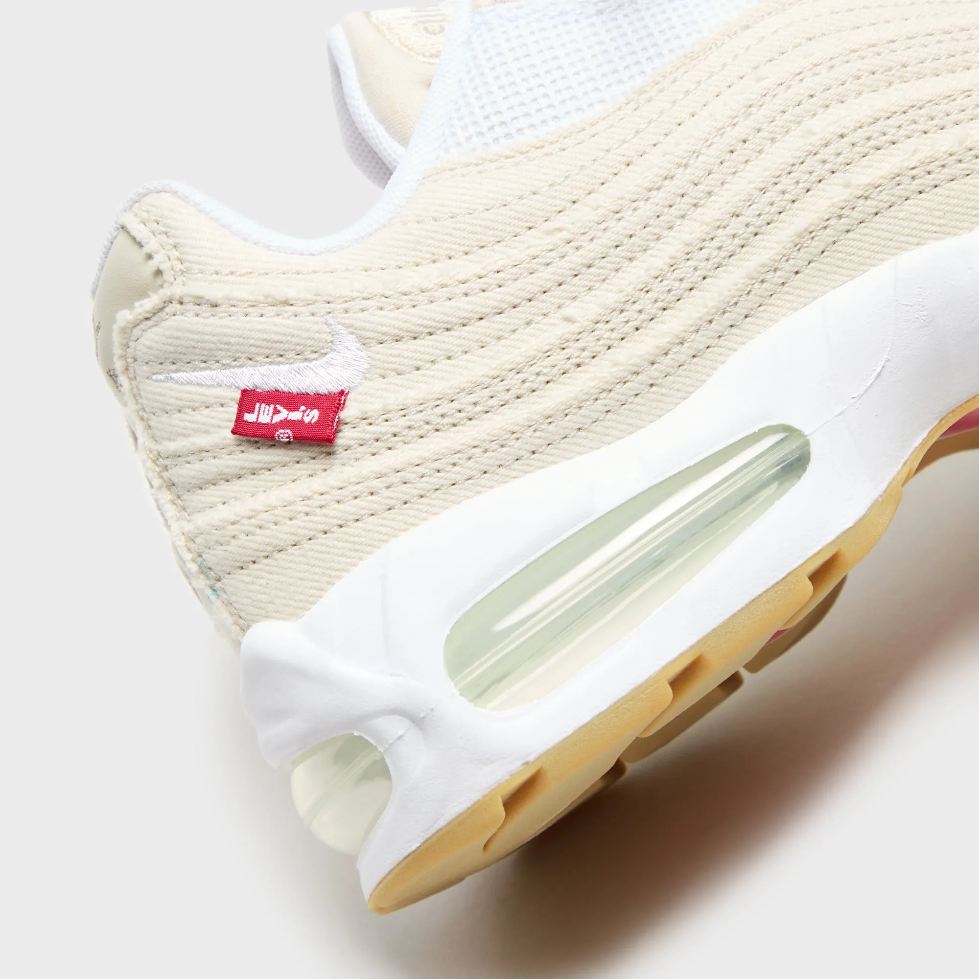 Nike X Levi'S Air Max 95 Og - White / Ecru Anti-Slip Detail Group Set Group