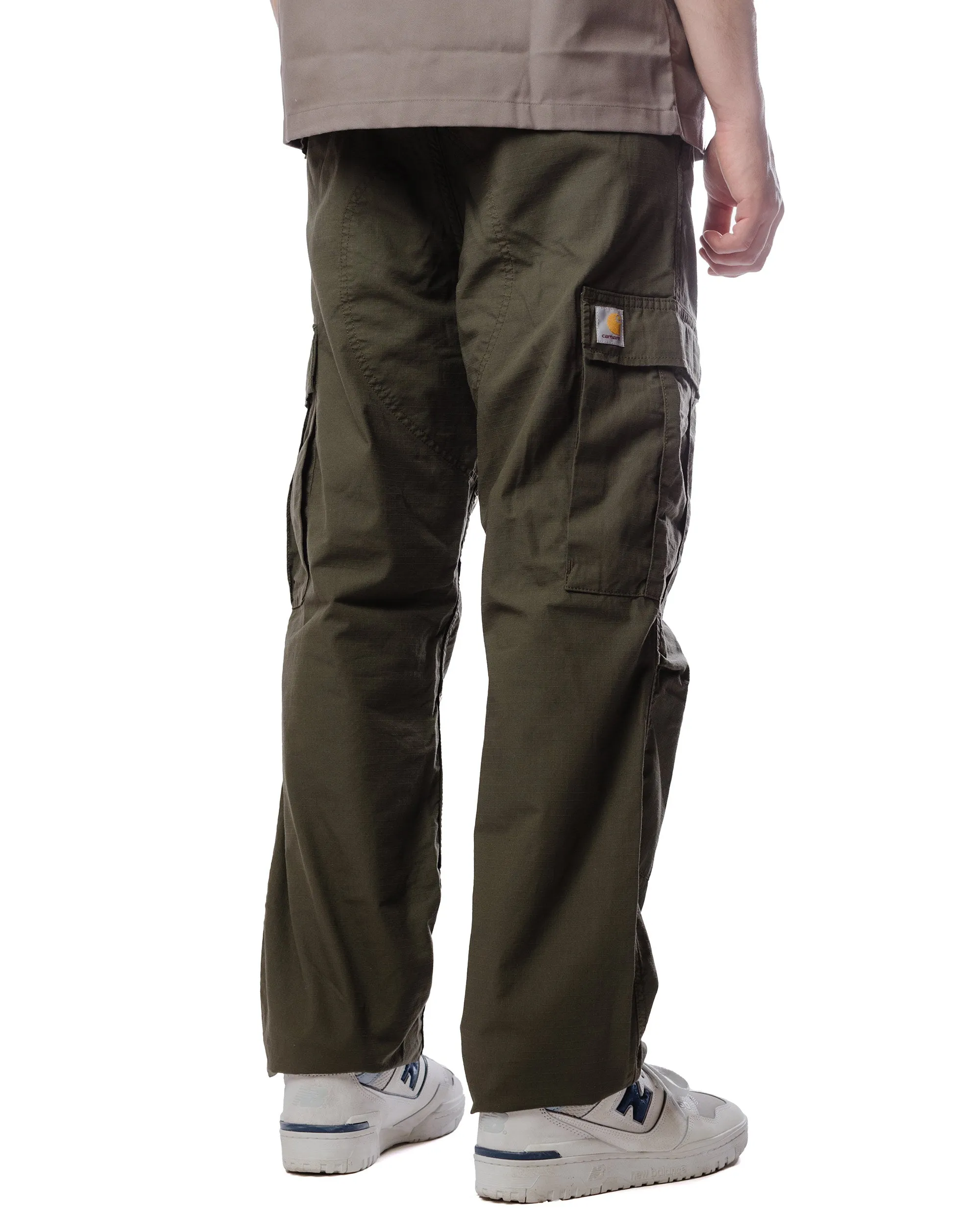 Adequate Quality Tonal Buttons Carhartt W.I.P. Regular Cargo Pant Cypress Rinsed