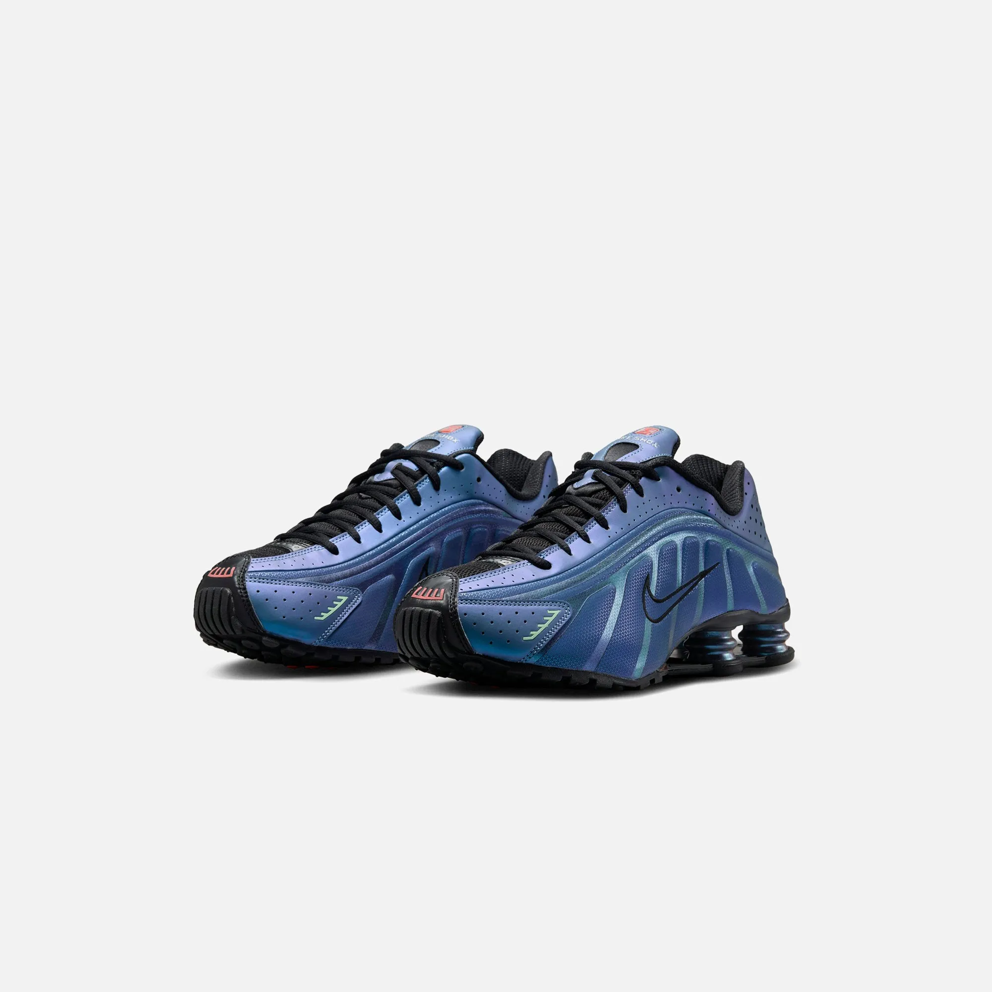 Nike Shox R4 - Black / Hot Punch Fuel Your Fire Mother's Day Sale