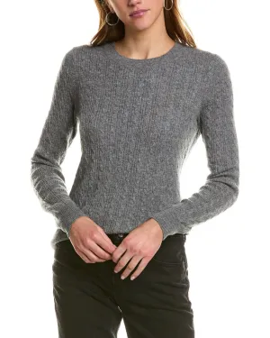 Pull en Cachemire à Motif Câblé