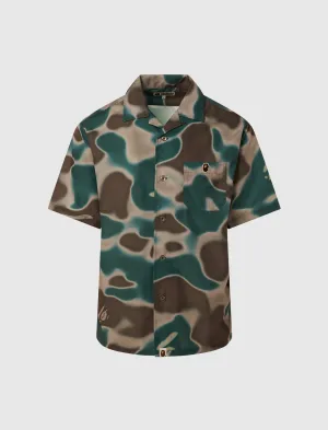 Removable Linings Camo Collar Shirt