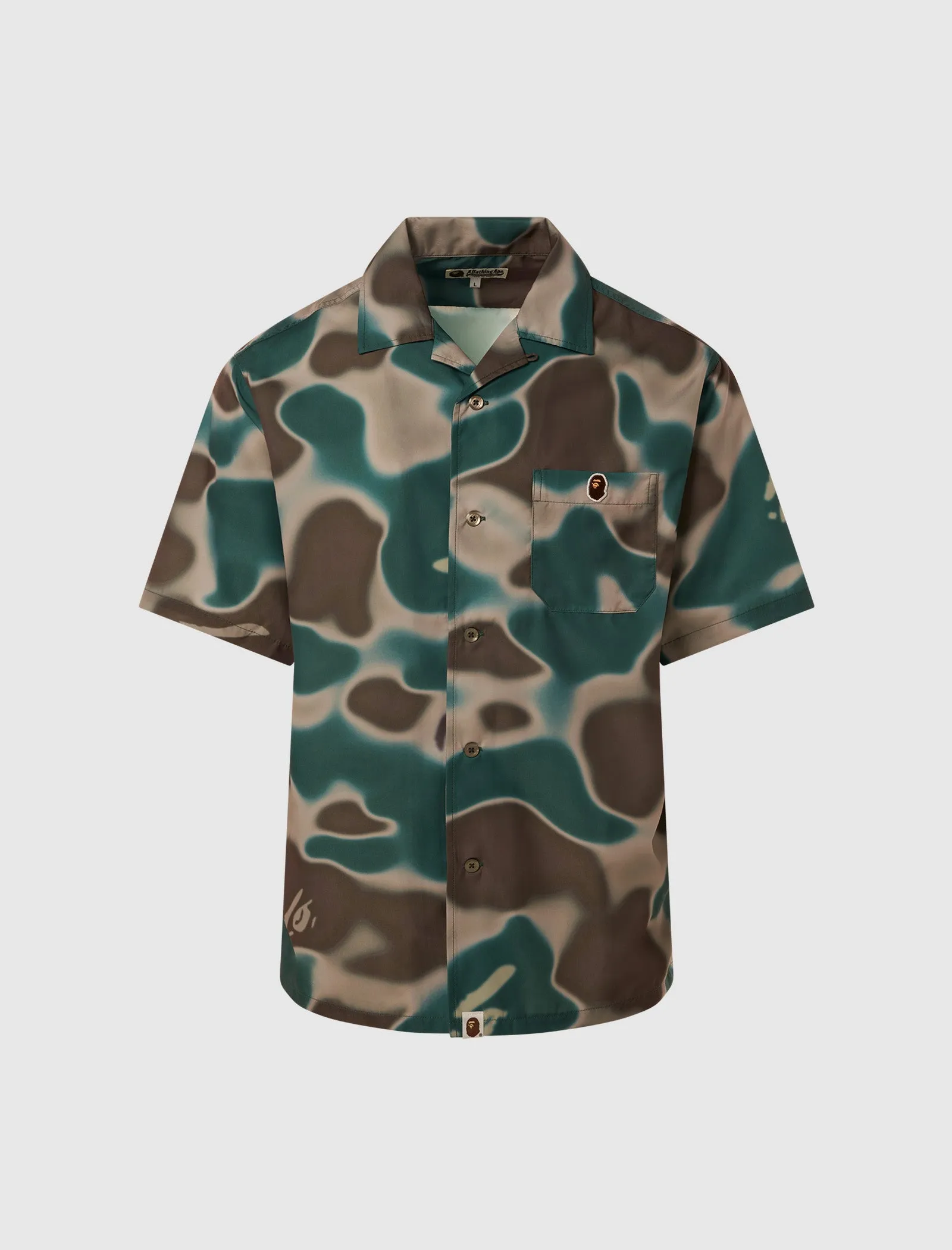 Removable Linings Camo Collar Shirt