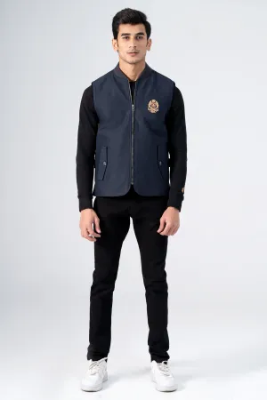 Customizable Innovation Easy - to - Clean Quilted Wadded Jacket Navy