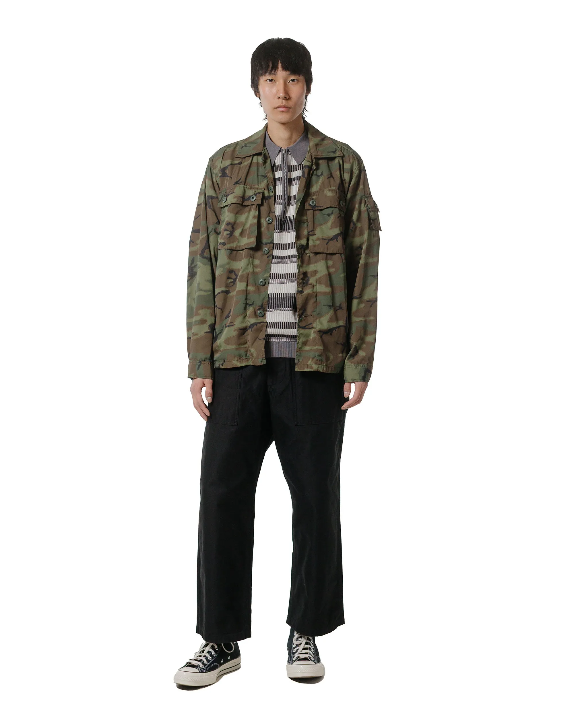Knitwear Expertise Comfortable Polystyrene Beams Plus Mil Utility Trousers Black