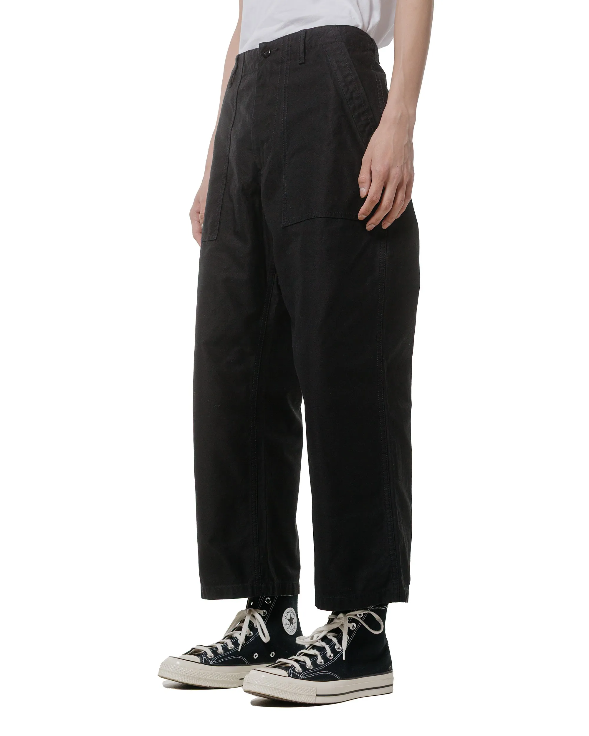 Beams Plus Mil Utility Trousers Black Hood With Windproof Materials