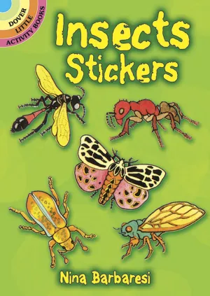 Autocollants d'Insectes - Petit Livre d'Activités
