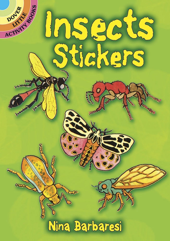 Autocollants d'Insectes - Petit Livre d'Activités