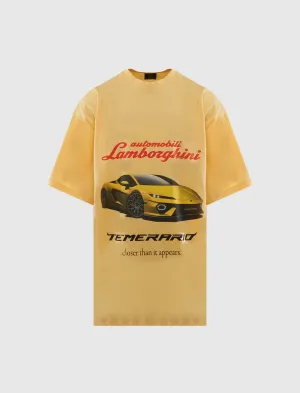 Low Permeability Lamborghini Oversized T-Shirt