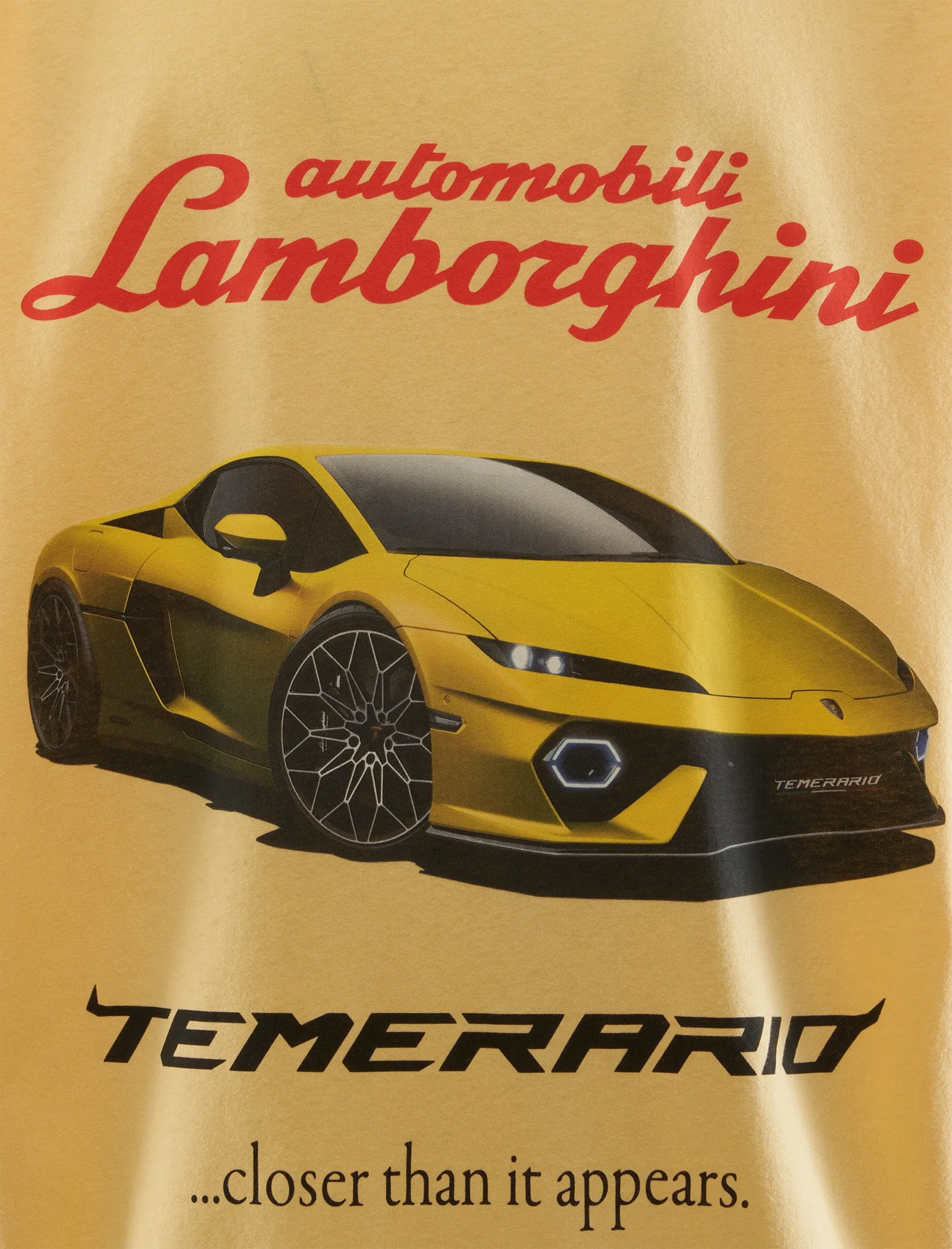 Hidden Label Lamborghini Oversized T-Shirt