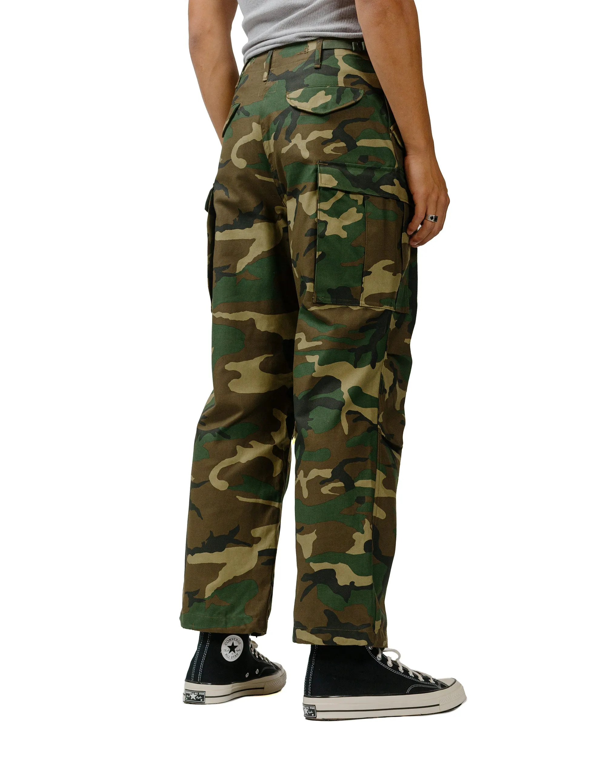 Cycling Wear Design The Real Mccoy'S Mp23101 Trousers, Men'S, Field, M-65 / Woodland Olive