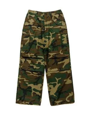The Real Mccoy'S Mp23101 Trousers, Men'S, Field, M-65 / Woodland Olive Comfortable Resistance Geography Kit