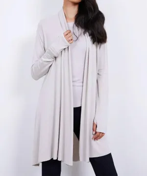 Cardigan Iris en couleur huître