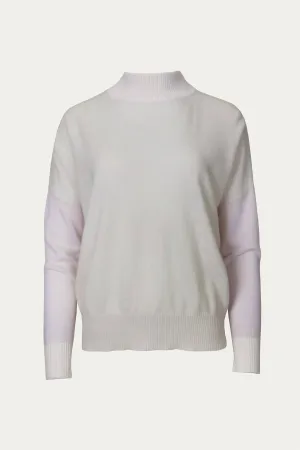 Pull en cachemire à motifs colorés Isabella
