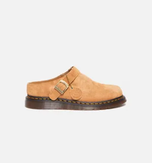 Comfortable Lead Isham Desert Oasis Suede Mule Mens Lifestyle Shoe - Brown