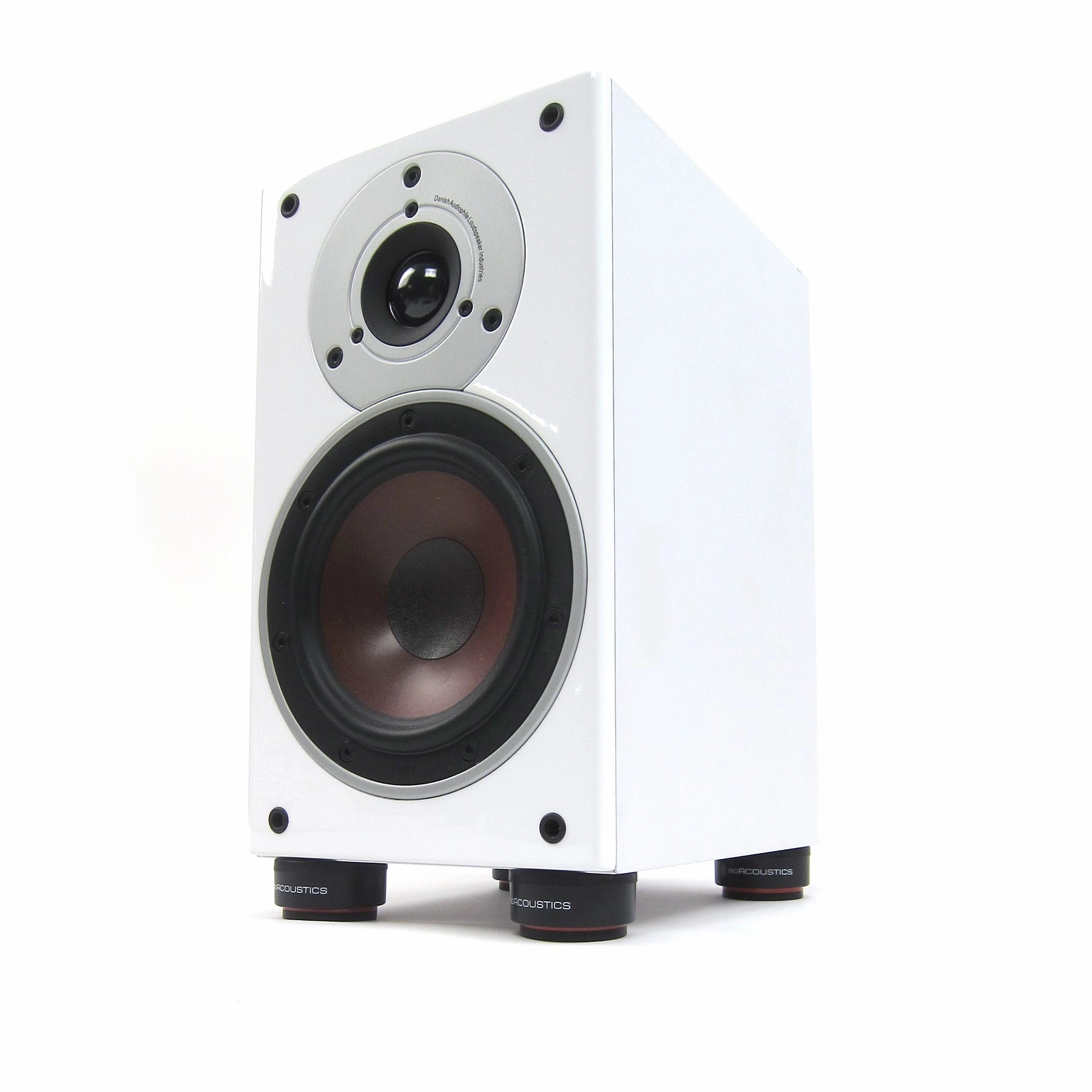 IsoAcoustics: ISO-PUCK Mini Isolation Puck for Studio Monitors   Amps (8 Pack)