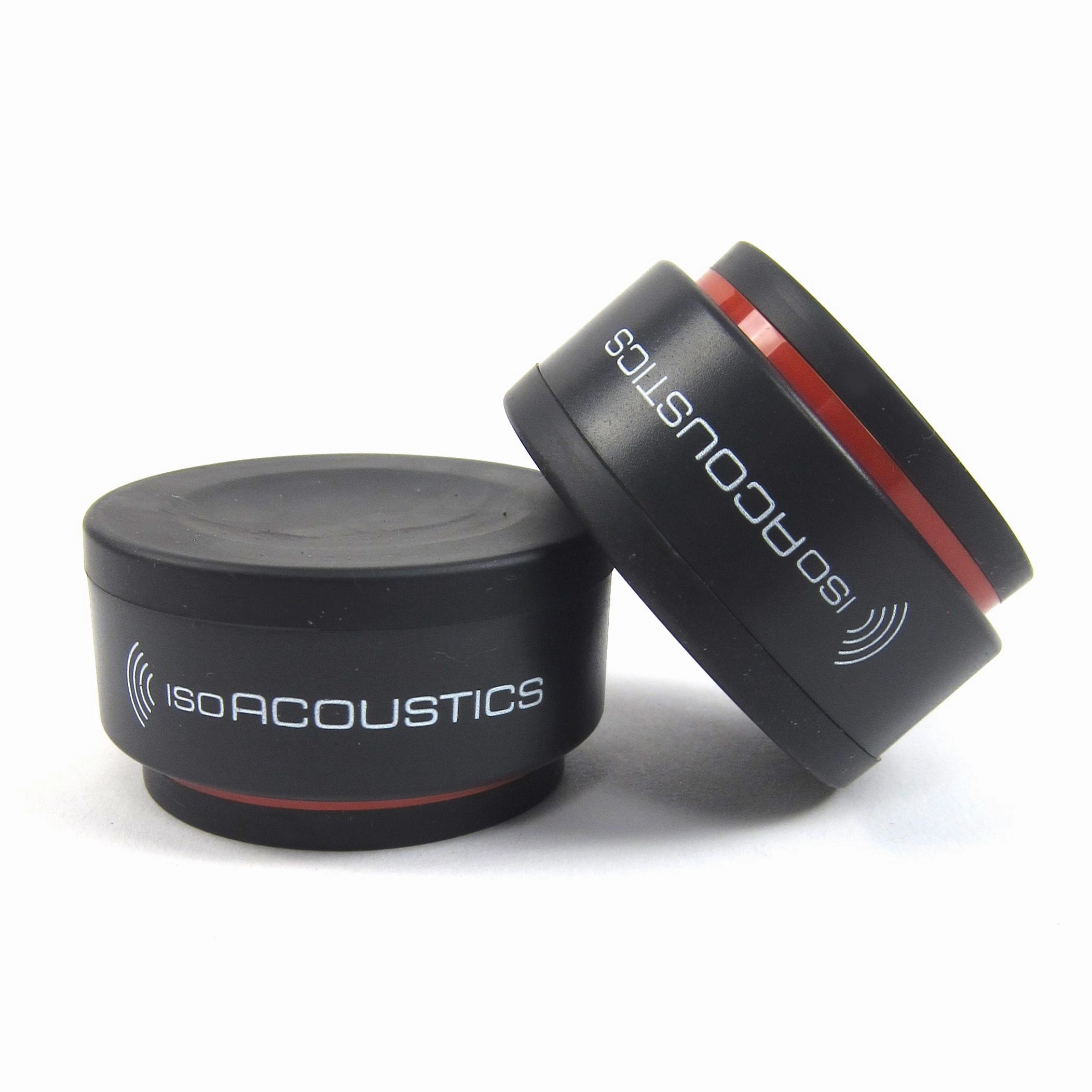IsoAcoustics: ISO-PUCK Mini Isolation Puck for Studio Monitors   Amps (8 Pack)