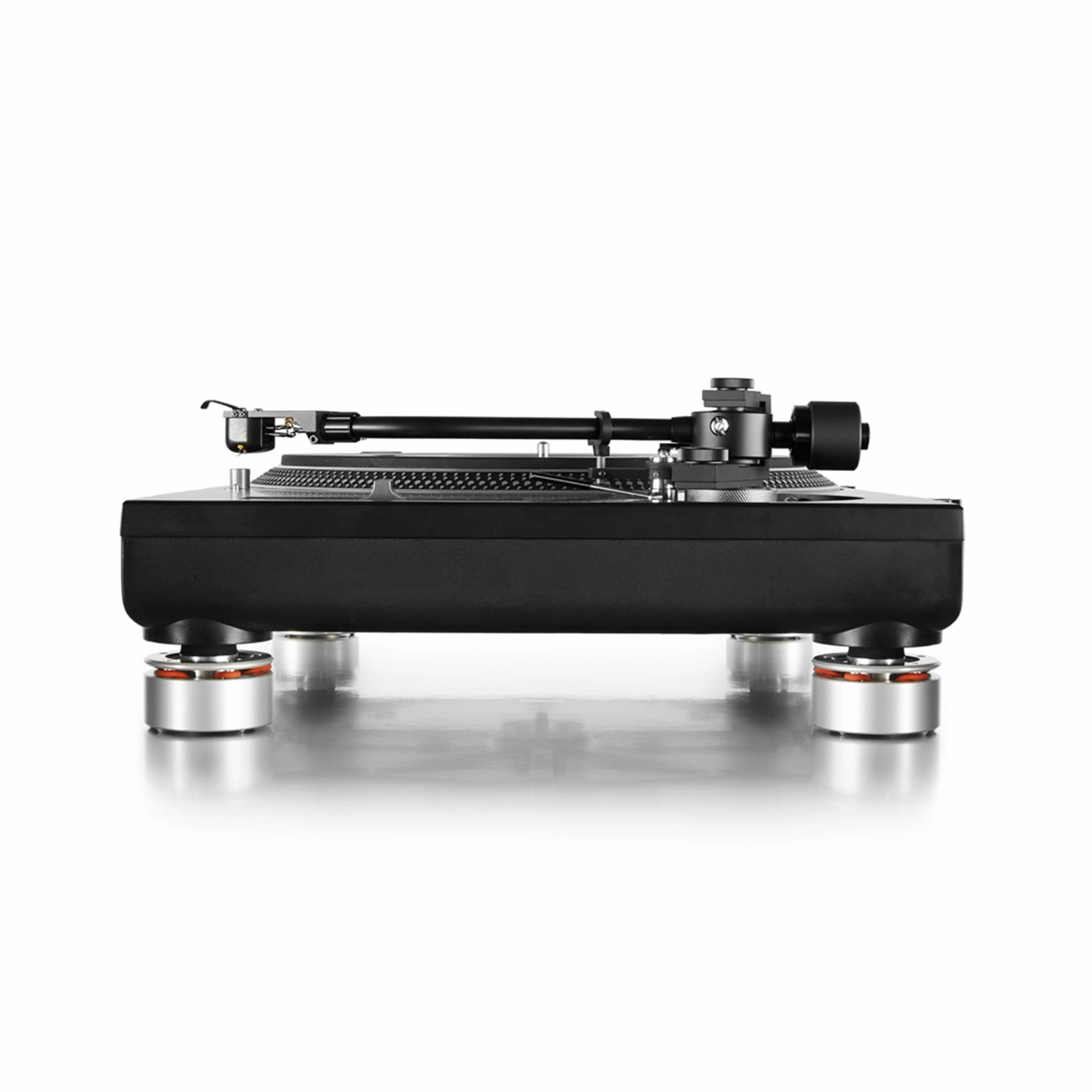 Isonoe: Isolation System - Turntable Feet 25 kg / 55 lbs Version (4 Units) - Black