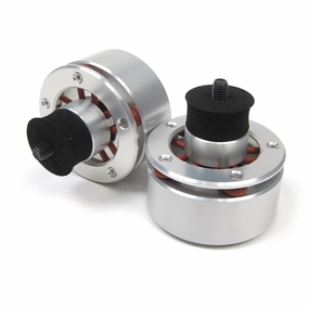 Isonoe: Isolation System - Turntable Feet (4 Units) - Silver (Open Box Special) hi-fi DAC amp combo,hi-fi speaker impedance matcher,hi-fi RCA switch