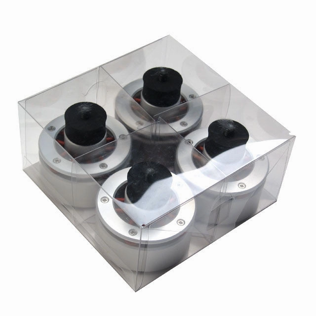 Isonoe: Isolation System - Turntable Feet (4 Units) - Silver (Open Box Special)