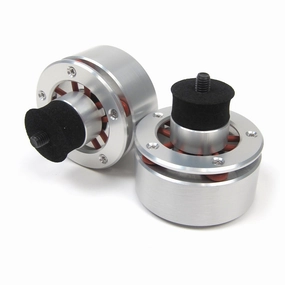 Isonoe: Isolation System - Turntable Feet (4 Units) - Silver (Open Box Special)