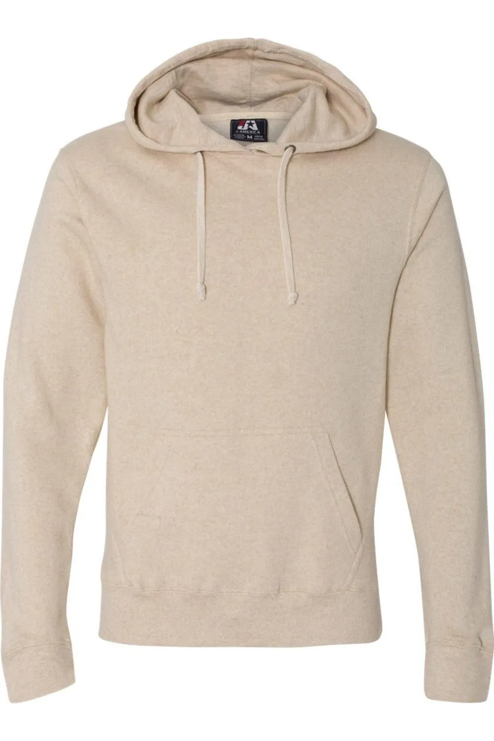 Pull à capuche en polaire mélangée J. America