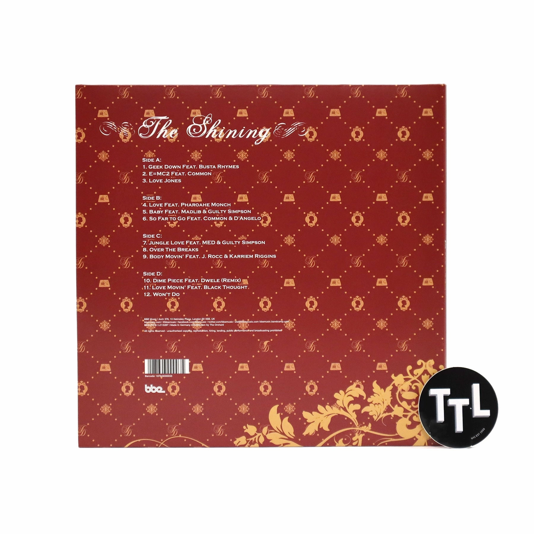 J Dilla: The Shining Vinyl 2LP