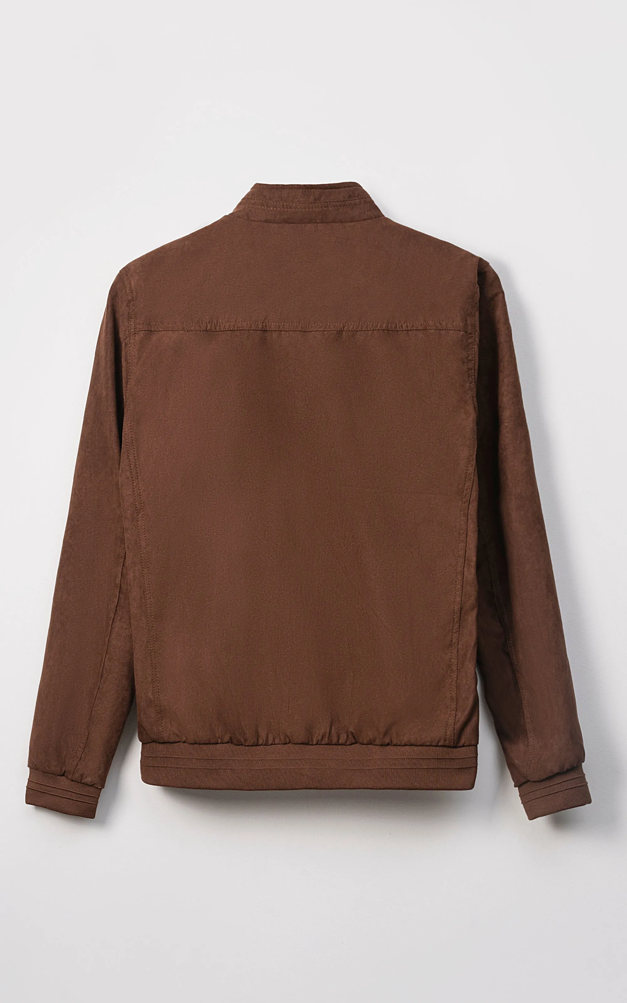 Comfort Graceful Jacket Full Sleeve Coffee