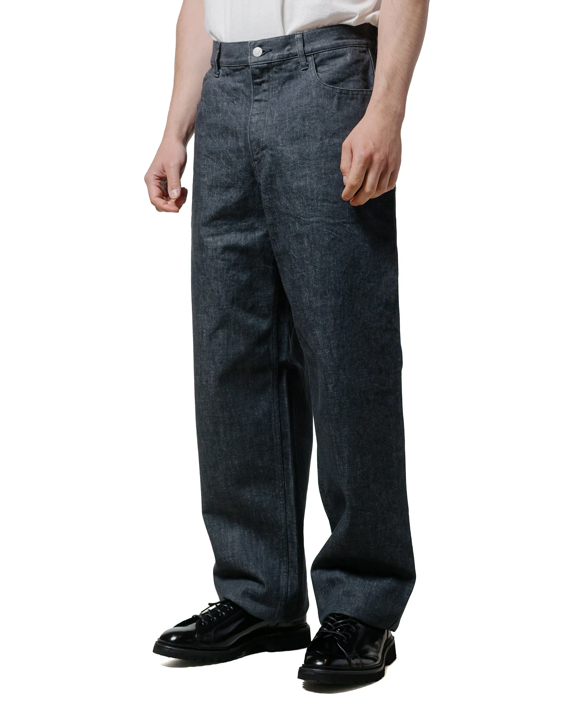James Coward 5Pkt Jean Grey 12Oz Denim Overalls Layer