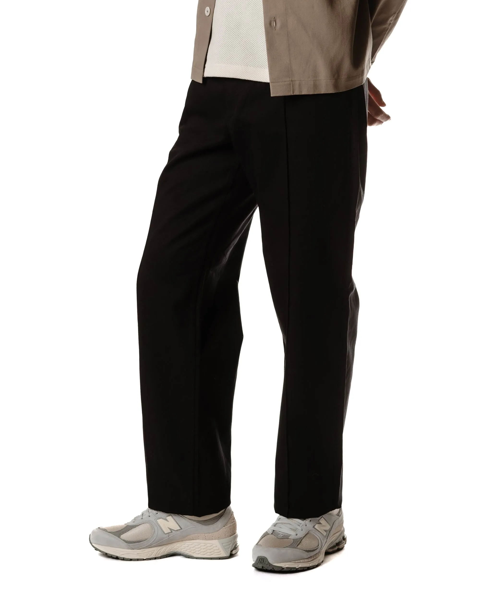 Elastic-Cuff Feature Non - Slip Product James Coward Straightforward Stitch Black Twill
