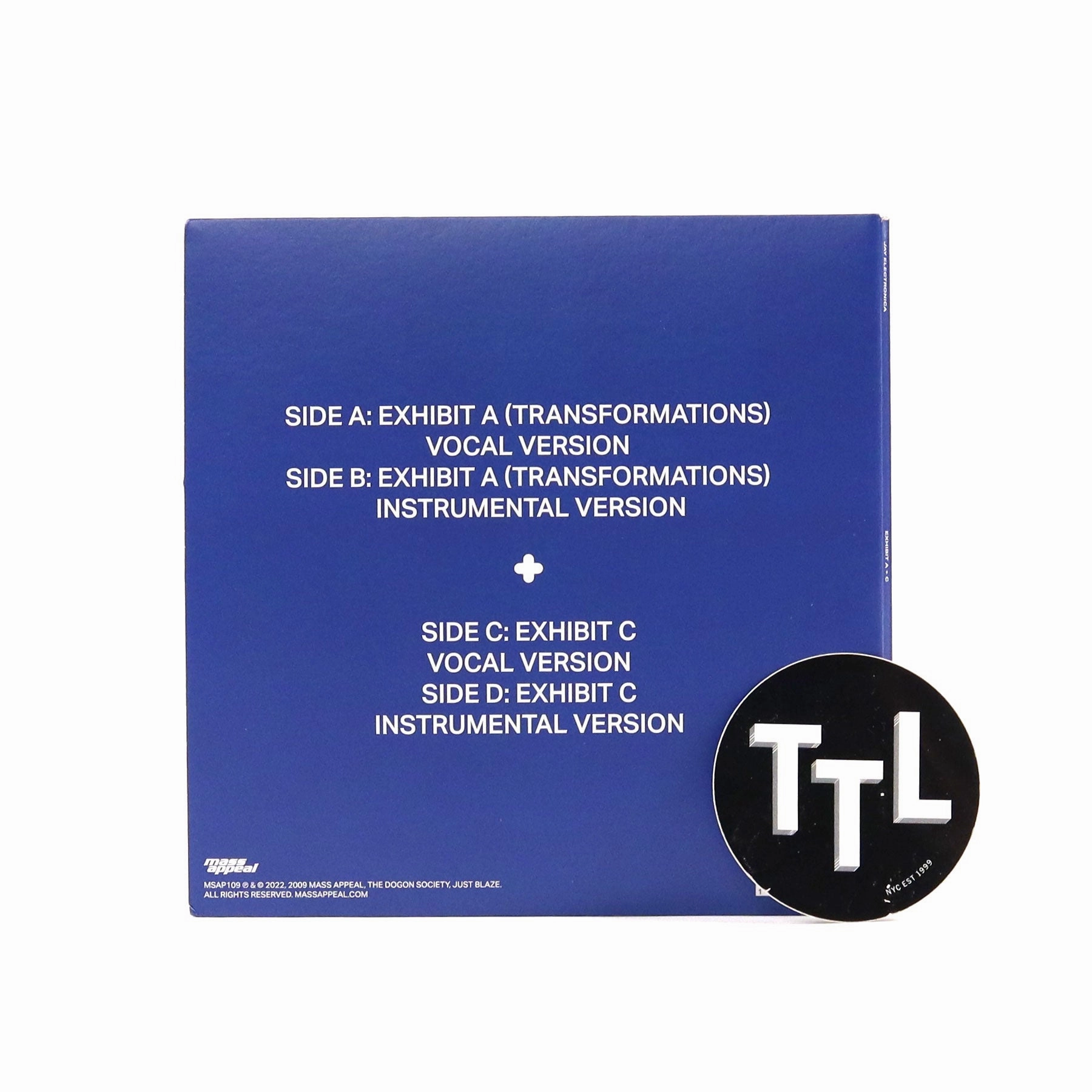 Jay Electronica: Exhibit A   C (Colored Vinyl) Vinyl 2x7"