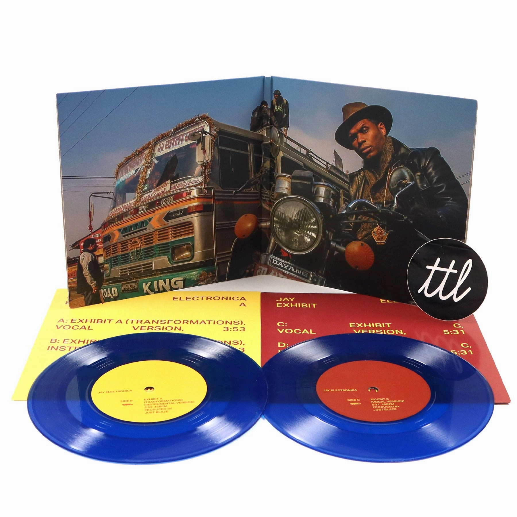 Jay Electronica: Exhibit A   C (Colored Vinyl) Vinyl 2x7"